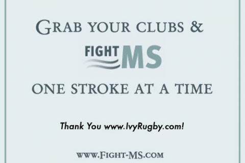 IvyRugby.com Supports Inaugural Fight MS Golf Outing